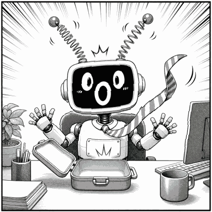 漫画コマ wobble animation sample